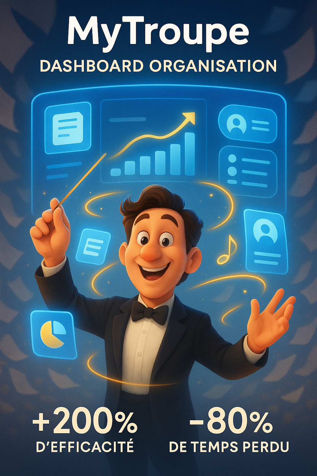 Dashboard Central MyTroupe