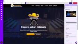 Thème Éditeur de site - MyTroupe