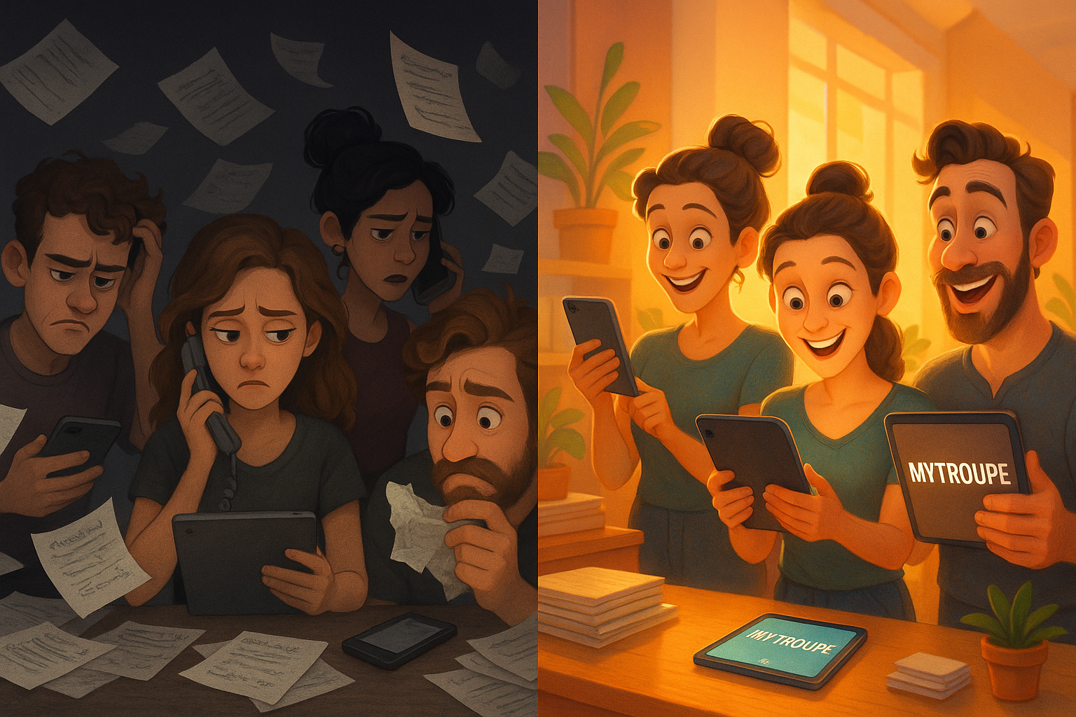 Planning des répétitions : le cauchemar des disponibilités